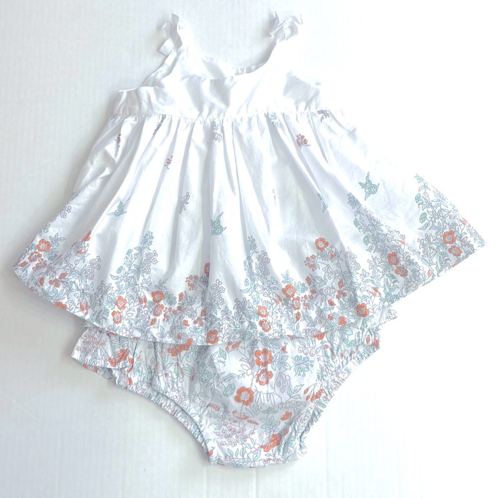 NWT Gap Baby Floral Matching Two Piece Set, Size 12-18 Months